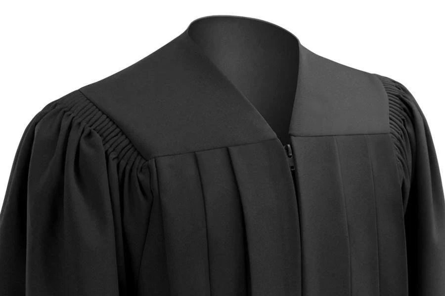 Deluxe Black Bachelor's Graduation Regalia Package | Matte Gown, Cap & Tassel Set