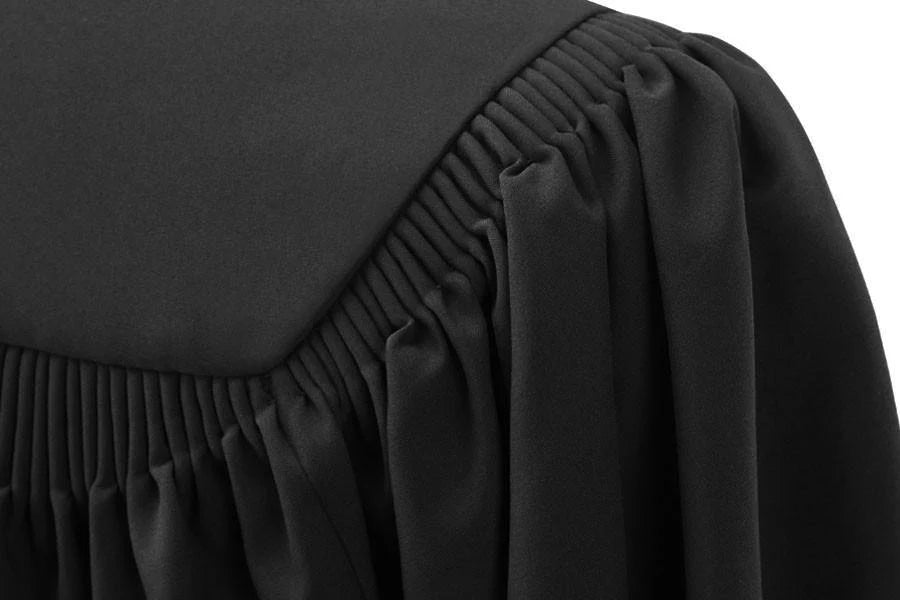 Deluxe Black Bachelor's Graduation Regalia Package | Matte Gown, Cap & Tassel Set