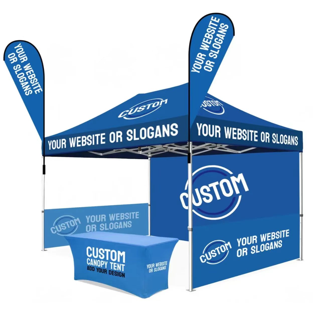 Premium Heavy-Duty Custom Popup Canopy Tent