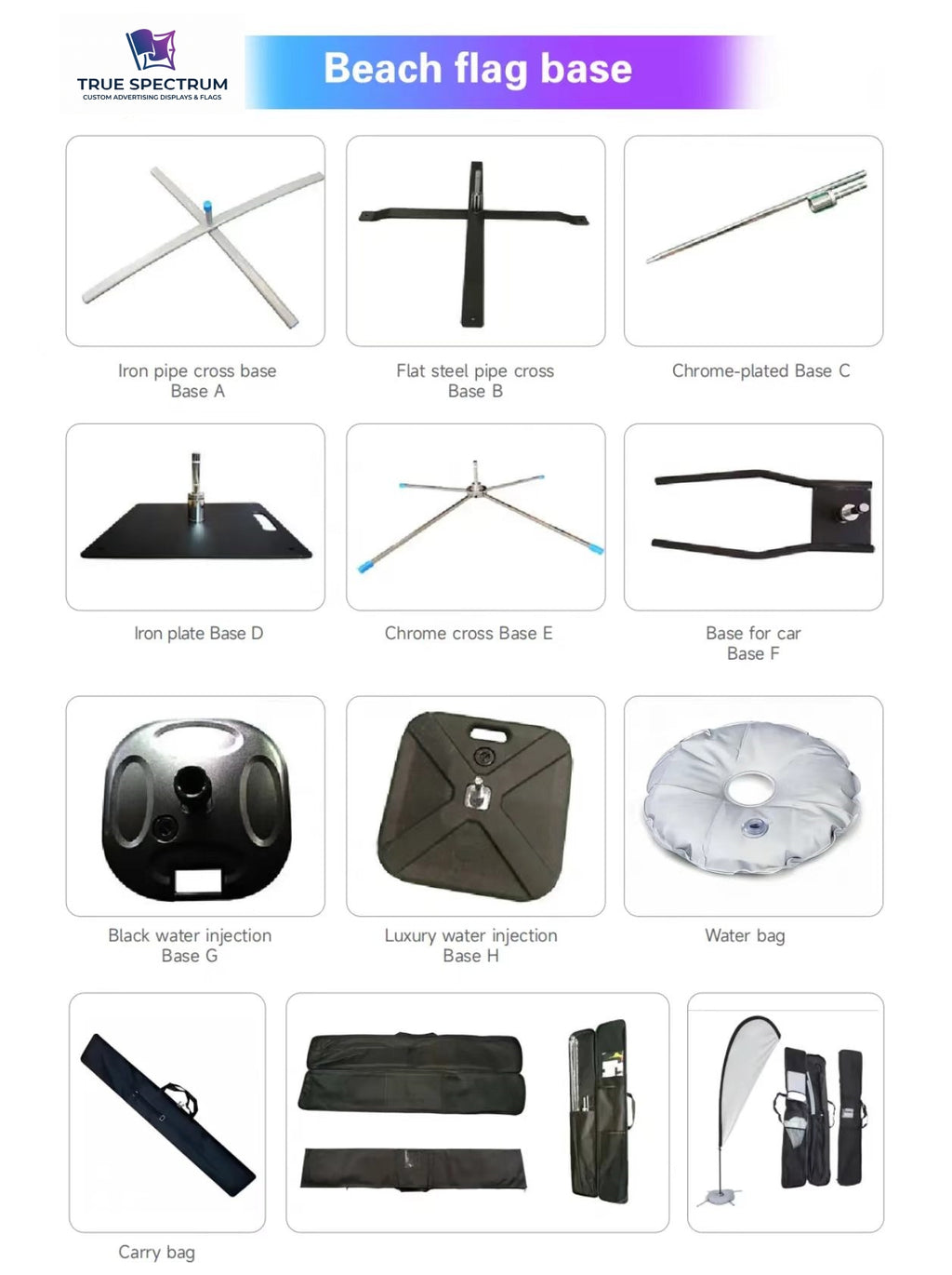 Premium Heavy-Duty Flagpole Bases, Indoor Stands & Fiberglass Poles