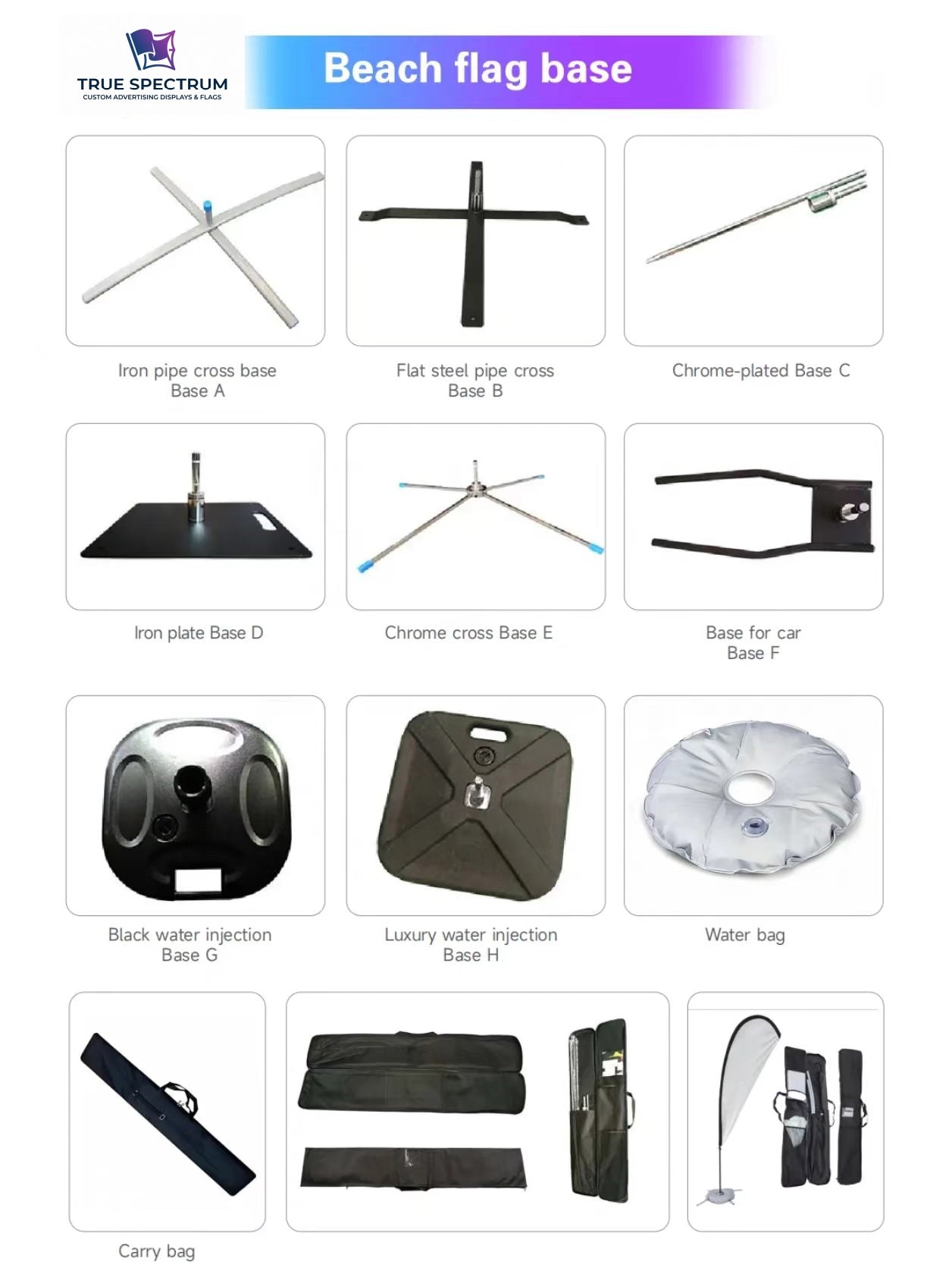 Premium Heavy-Duty Flagpole Bases, Indoor Stands & Fiberglass Poles