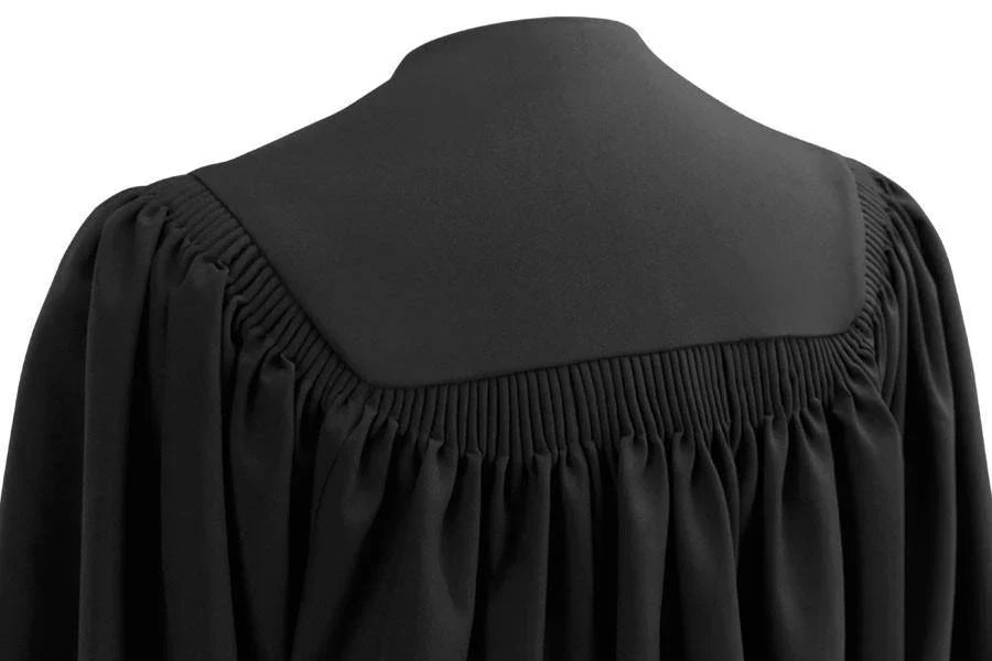 Deluxe Black Bachelor's Graduation Regalia Package | Matte Gown, Cap & Tassel Set