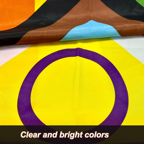 Bulk Digitally Printed Intersex Progress Pride Flag - High-Definition Event Grade