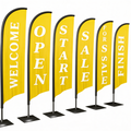 Premium Custom Flag Banner Stand (Advertising Beach Flag Wholesale)