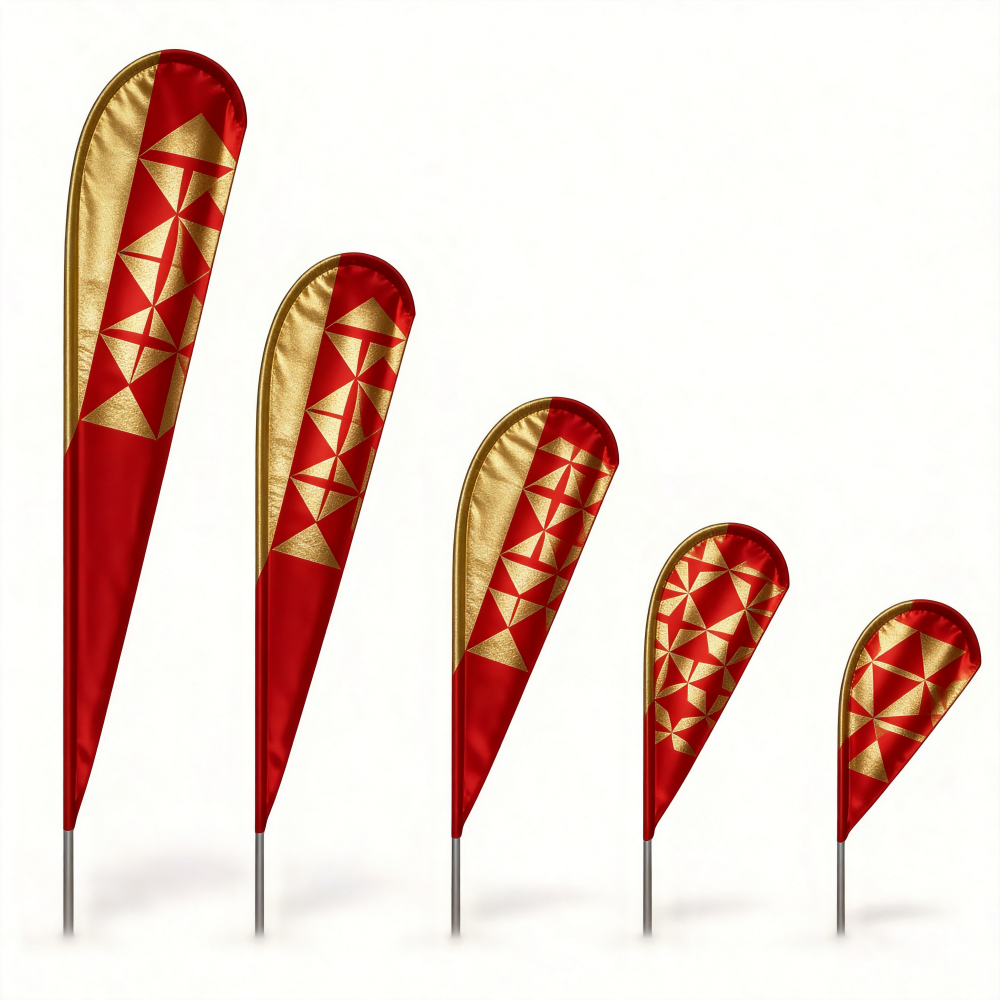 Premium Custom Flag Banner Stand (Advertising Beach Flag Wholesale)