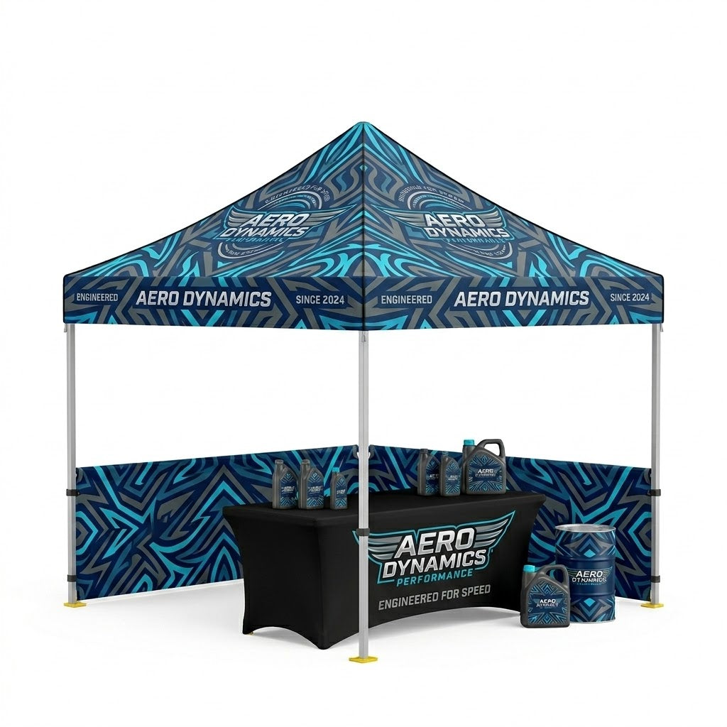 Premium Heavy-Duty Custom Popup Canopy Tent